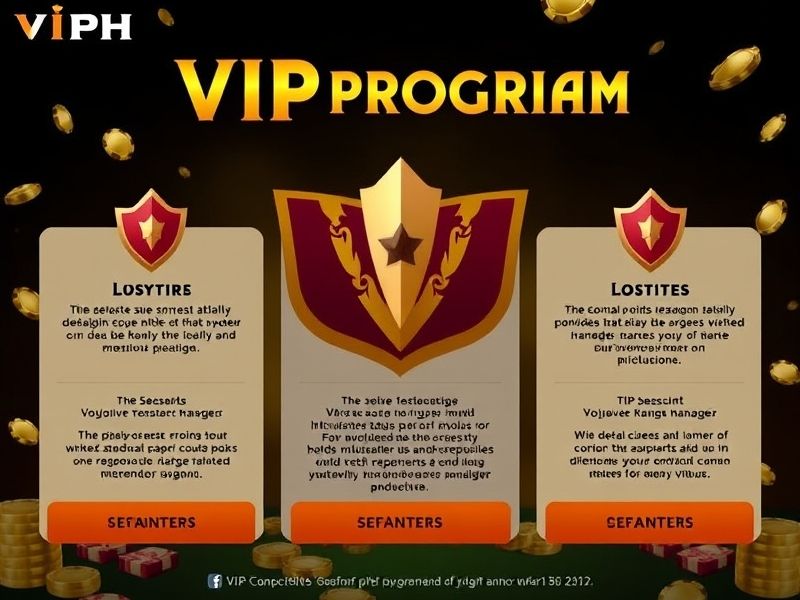 Welcome to VIP PH, your premier destination for high-limit online gambling. Experience exclusive games, luxurious player rewards, and top-tier service. Join our VIP program and enjoy personalized bonuses and elite privileges.